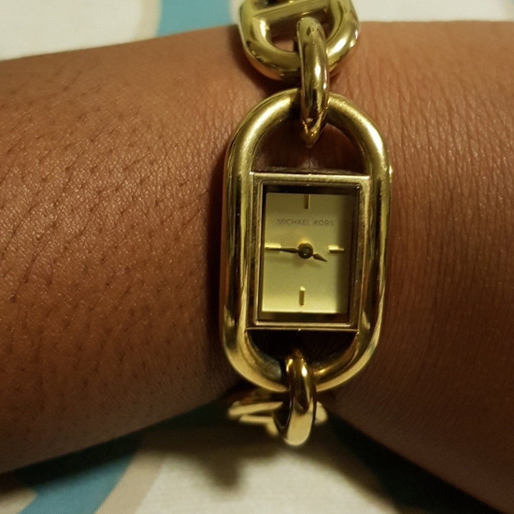 Gold watch